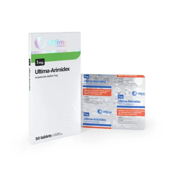 Buy Ultima Pharmaceuticals Anastrozole 50 pills x 1 mg Online